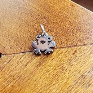 RETIRED Flat Frog silver James Avery charm
